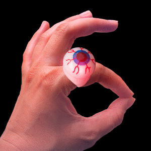 Halloween Flashing Eyeball Ring