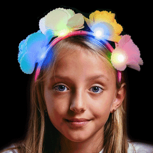 Light-Up Flower Fest Headband Light-Up Flower Fest Headband