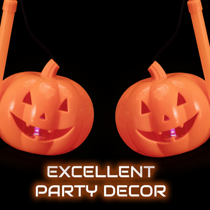 LED Light-Up Pumpkin Lantern